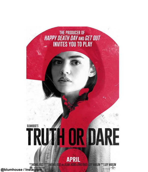 あなたはこの恐怖に耐えられる ルーシー ヘイル主演の新作ホラー映画 Truth Or Dare の予告編が公開 動画 Teenmix
