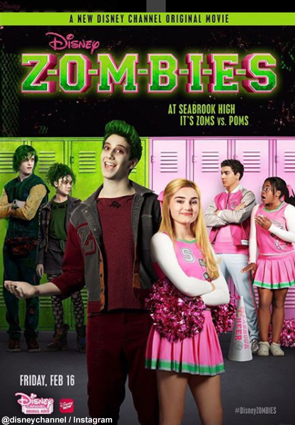 ディズニー チャンネルの新作ｔｖ映画 Zombies のポスター 新予告編が公開 ゾンビと人間は共存できるのか 動画 Teenmix